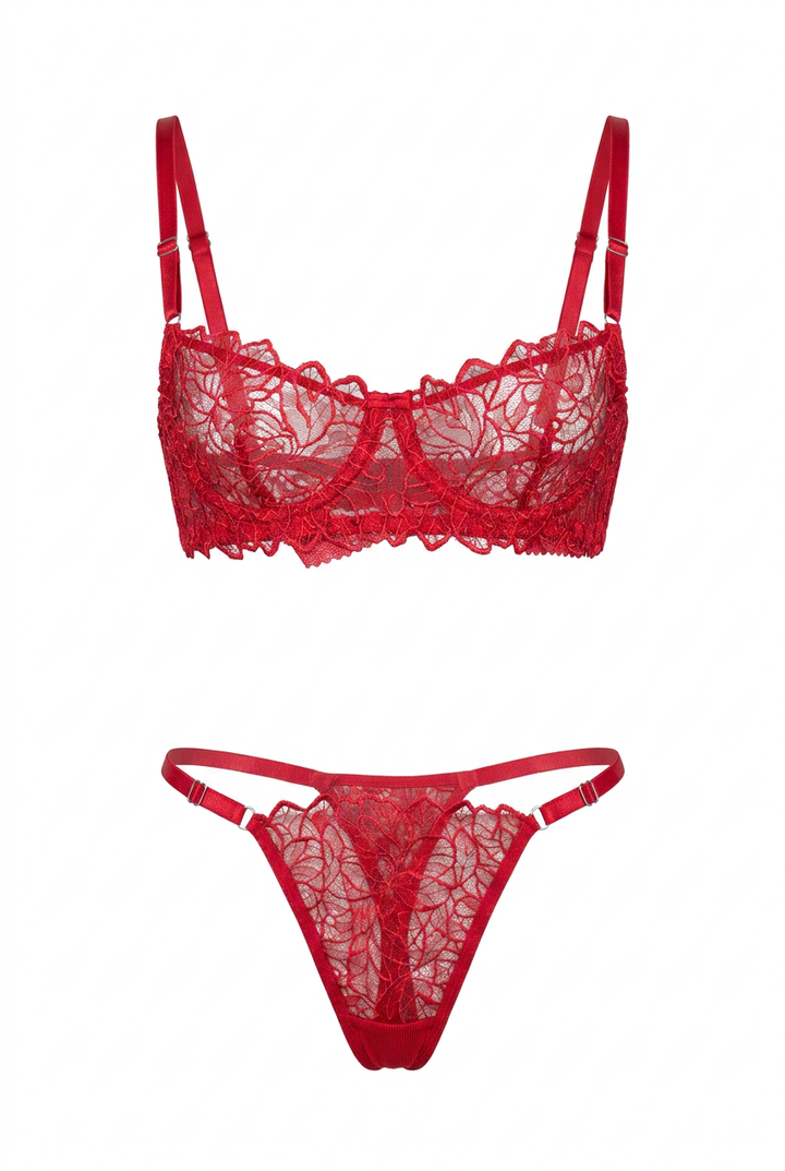 Baser Dessous-Set – Rot